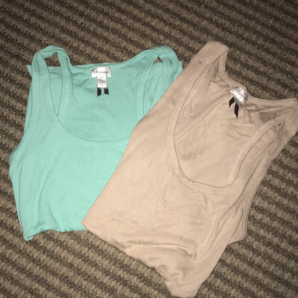 3/$20 Dynamite long tank tops